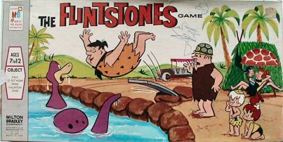 Milton Bradley US Flintstone Game